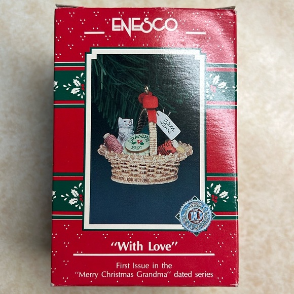1991 With Love Ornament - Picture 1 of 6